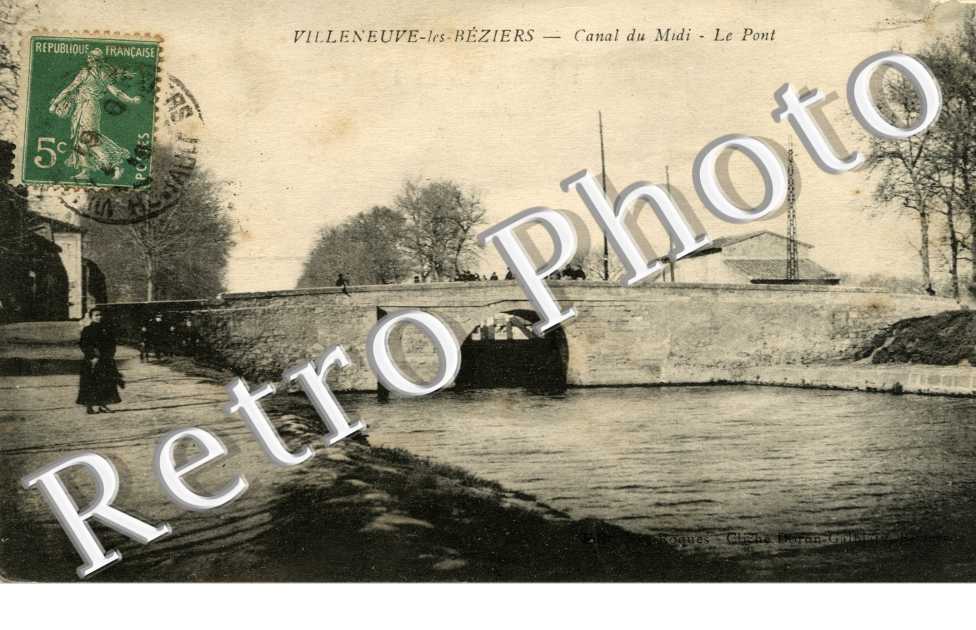 Canal du Midi, le Pont