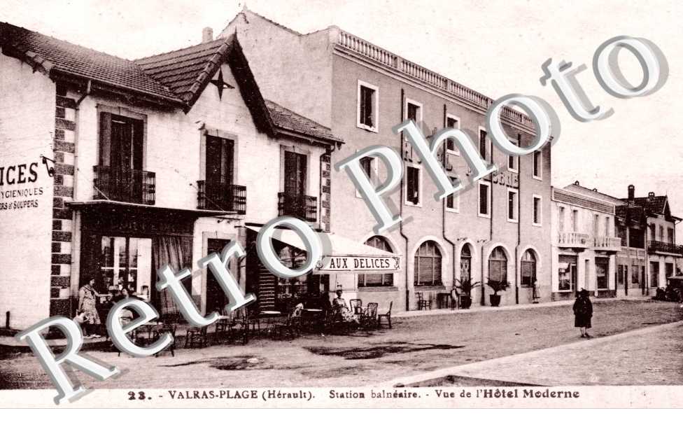 Vue de l'Hotel Moderne