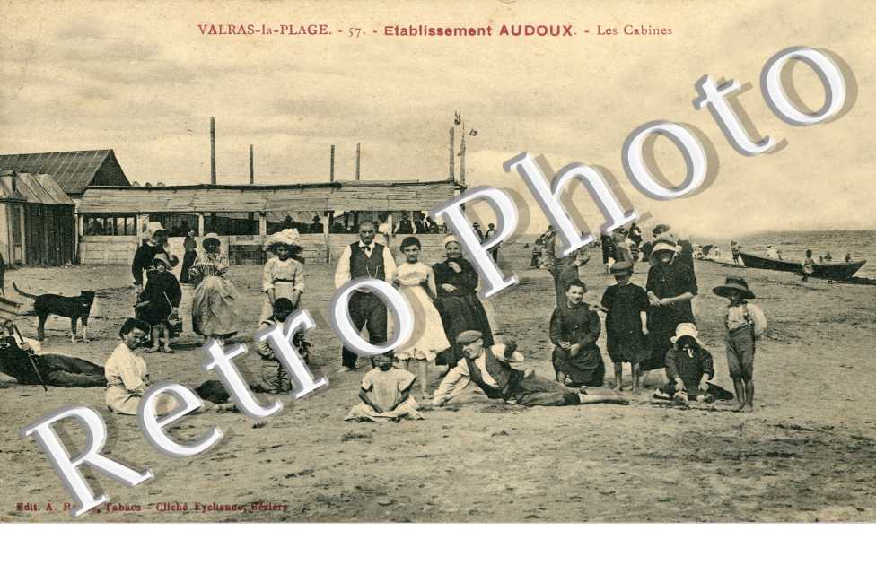 Etablissement Audoux, les Cabines