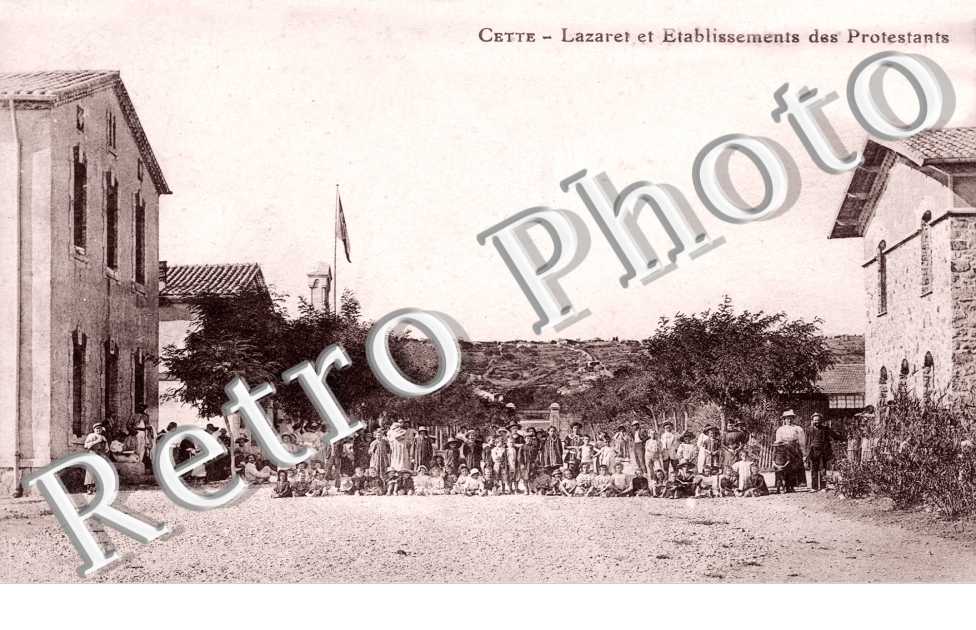 Lazaret et etablissement des protestants