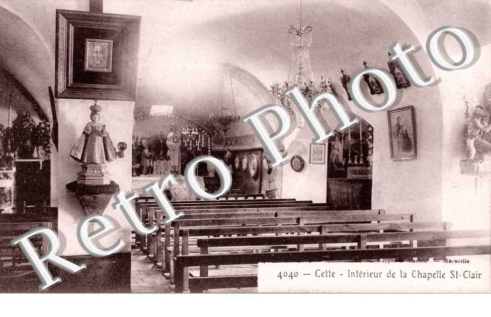Interieur de la Chapelle Saint-Clair