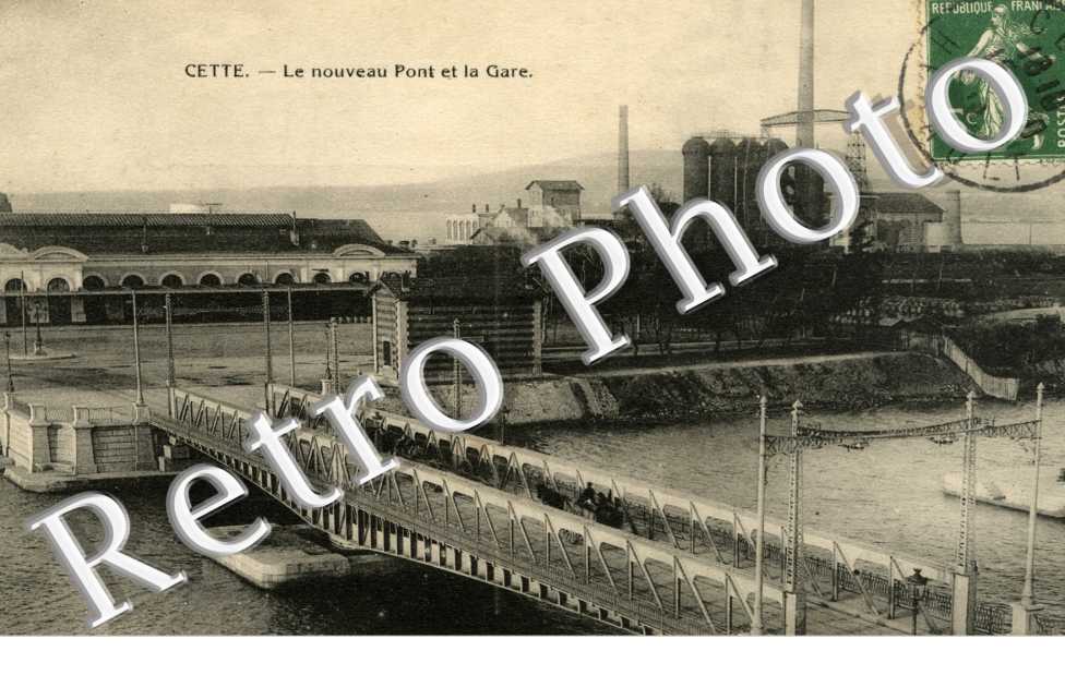 Le nouveau pont et la gare