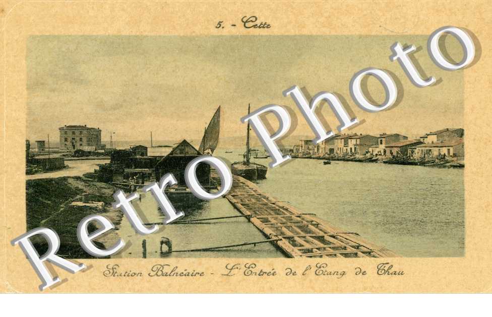 Entree de l'etang de Chau