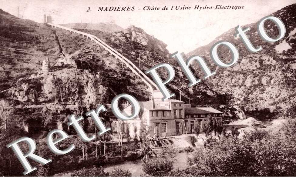 Chute de l'usine hydro-electrique
