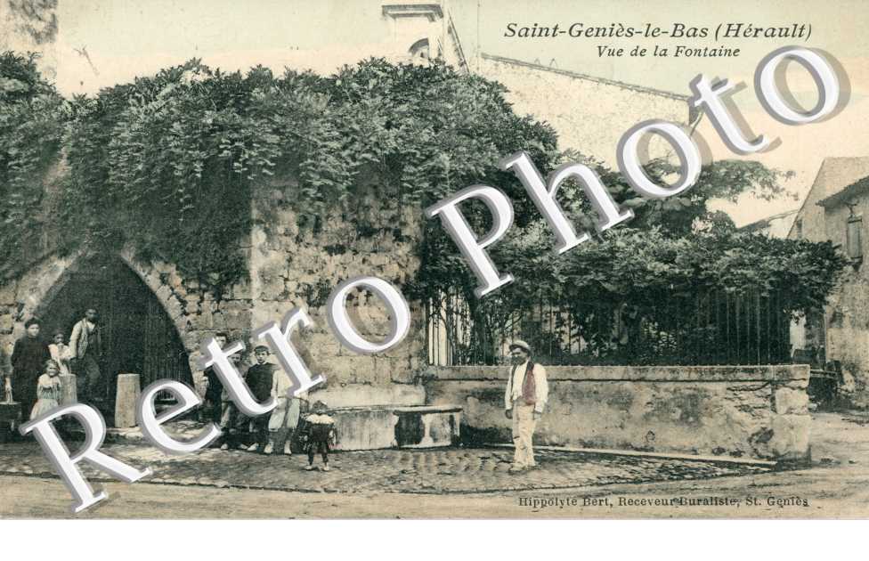 Vue de la fontaine