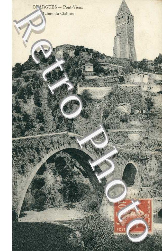 Pont-vieux et ruines du Chateau