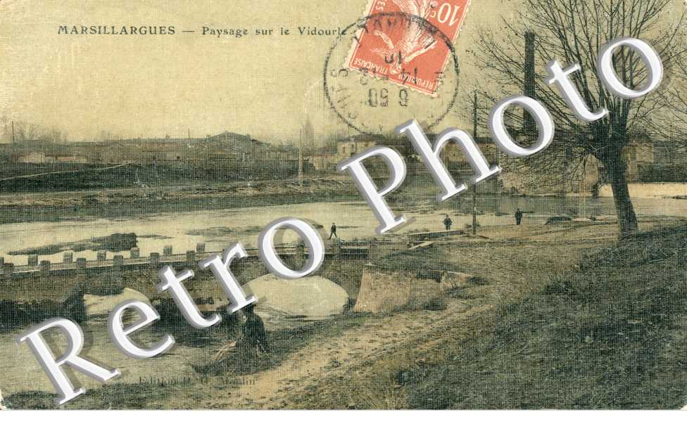 Paysage sur le Vidourle