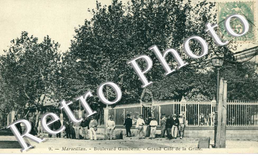 Boulevard Gambetta - Grand cafe de la Grille
