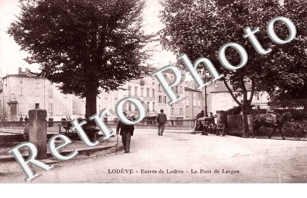 Entree de Lodeve, le Pont de Lergue