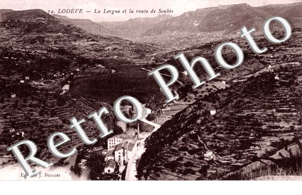 la Lergue et la Route de Soubes