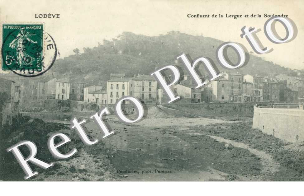 Confluent de la Lergue et de la Soulondre