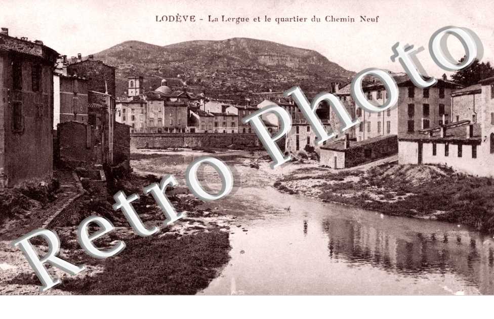 la Lergue et le Quartier du Chemin Neuf