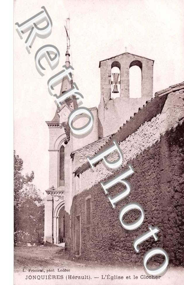 L'eglise et le clocher