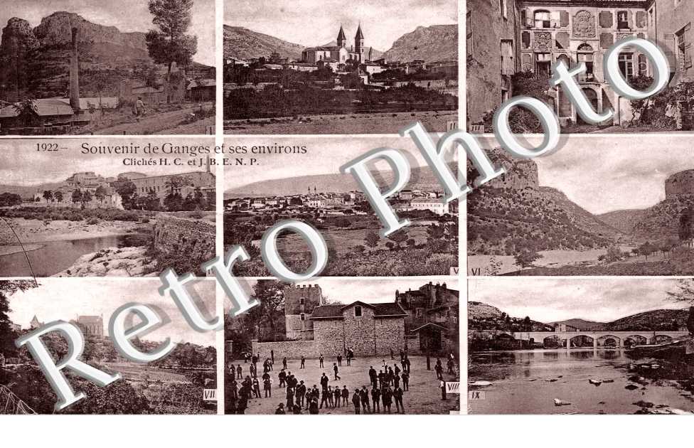 Souvenir de Ganges et ses environs