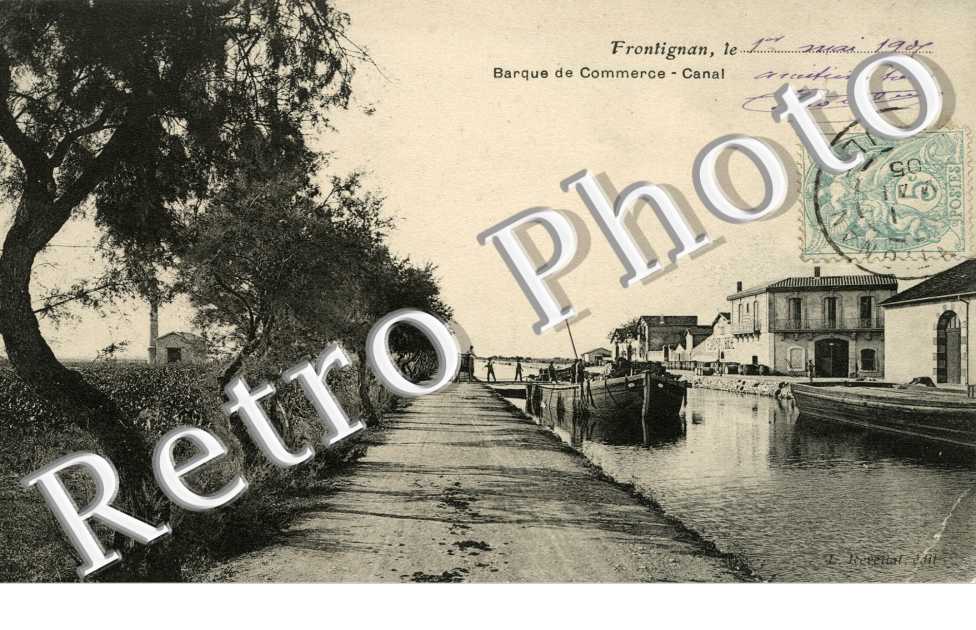 Barque de commerce - canal