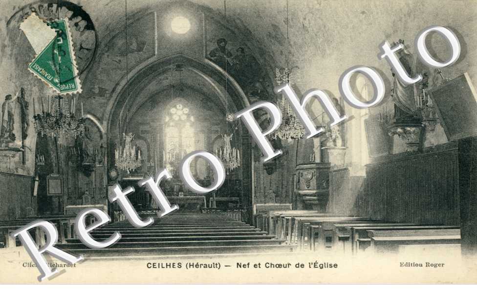 nef et choeur de l'eglise