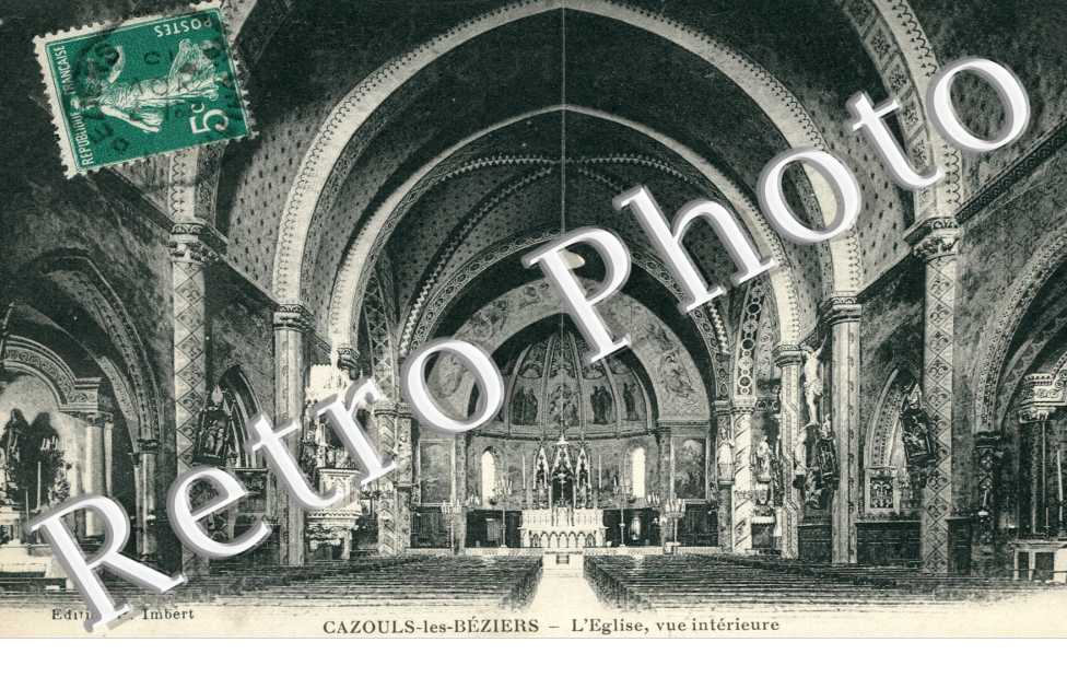 L'eglise -  vue interieure