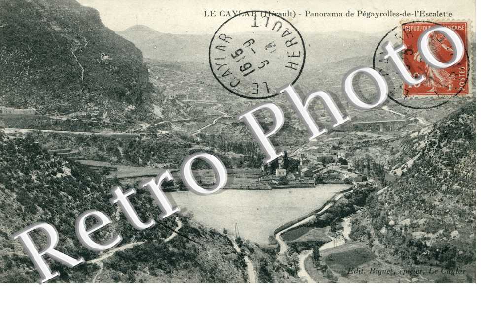 Panorama de Pegayrolles de l'Escalette