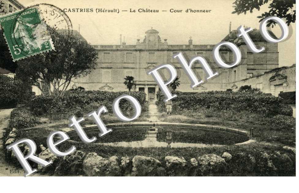 Le chateau Cour d'honneur