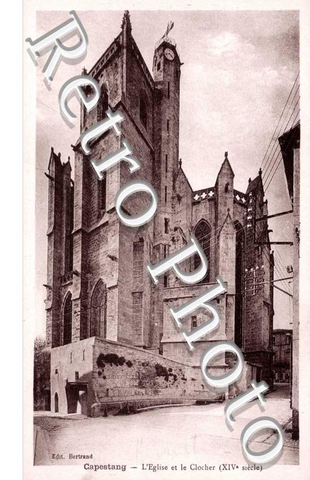 Le clocher et l'eglise