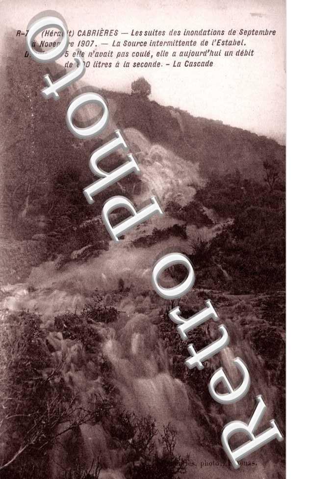 La Souce de l'Estabel, les suites de l'Inondation