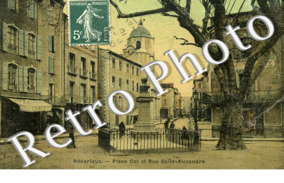 Place Cot et rue Saint-Alexandre