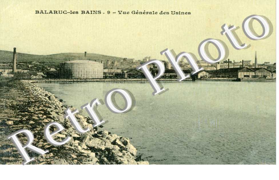 vue generale des Usines
