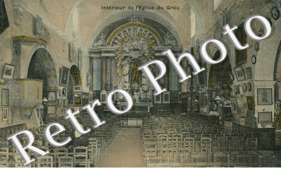 Interieur de l'Eglise de Grau