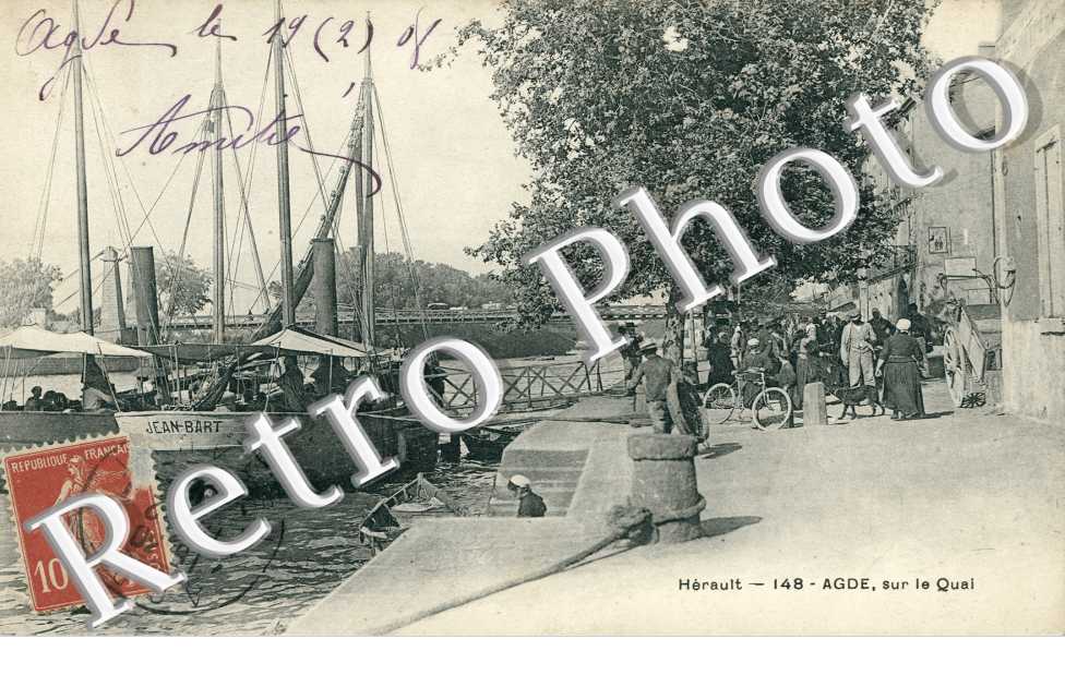 Agde sur le quai