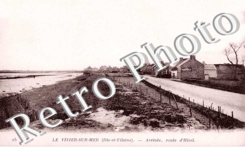 Arrivee, Route d'Hirel