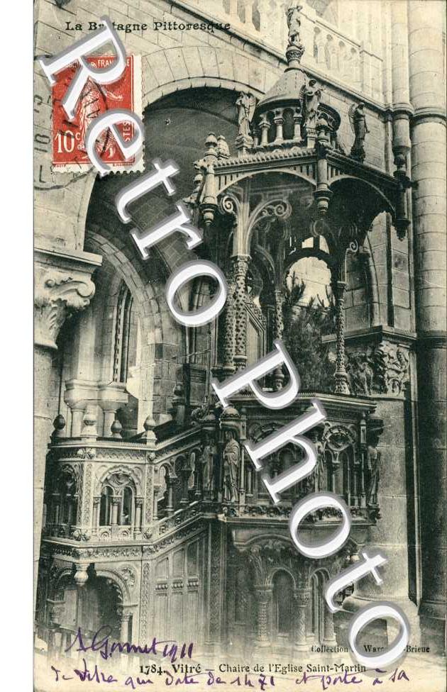 Chaire de l'Eglise Saint Martin