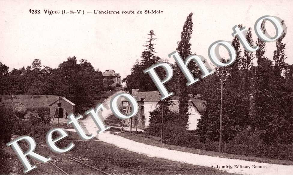 l'ancienne Route de Saint-Malo