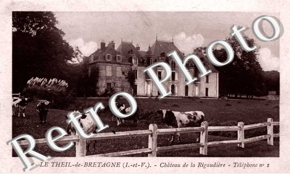 Chateau de la Rigaudiere - Telephone N° 1