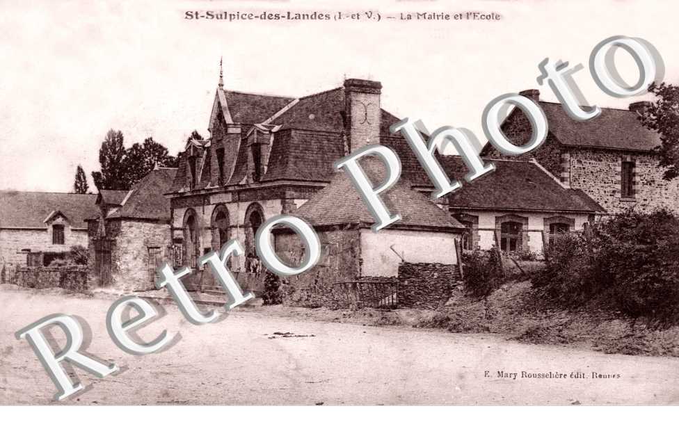 la Mairie et l'Ecole
