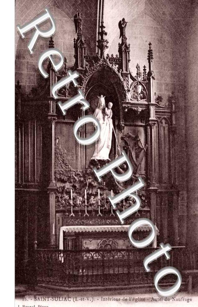 Interieur de l'Eglise - Autel du Naufrage