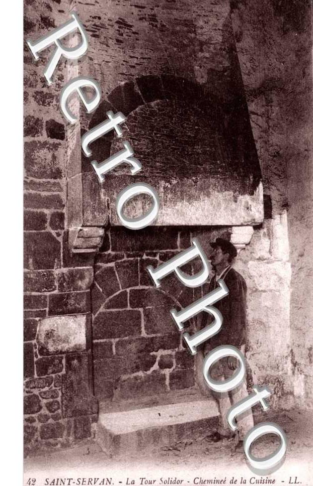 la tour Solidor - Cheminee de la Cuisine