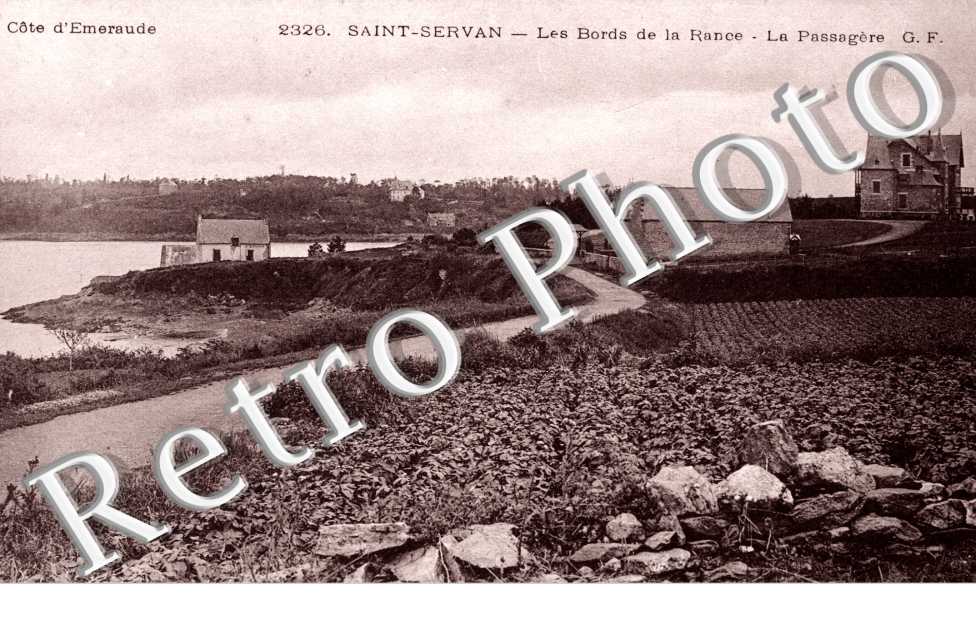 les bords de la rance - la passagere