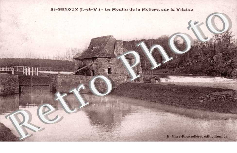 le Moulin de la Moliere sur la Vilaine