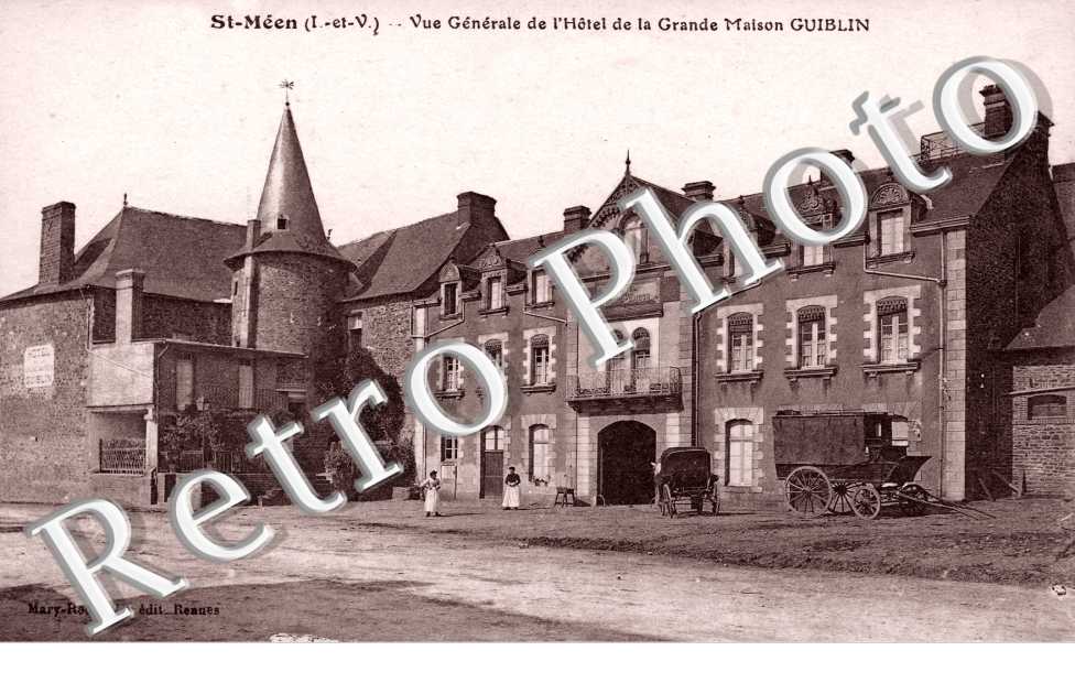 Vue Generale de l'Hotel de la Grande Maison Guiblin