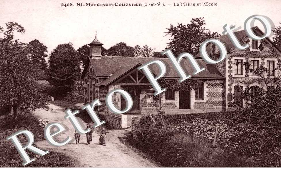 la Mairie et l'Ecole