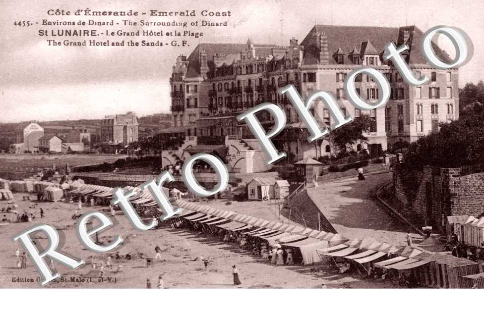Le grand Hotel et la plage