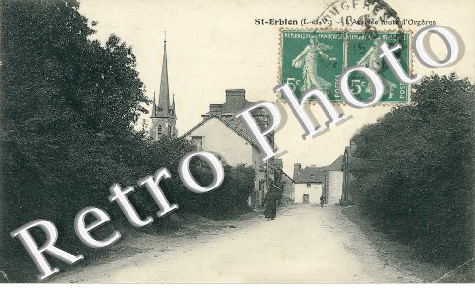l'Arrivee Route d'Orgeres
