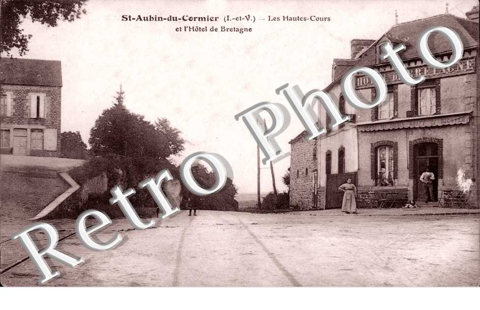 les hauts cours et l'hotel de bretagne