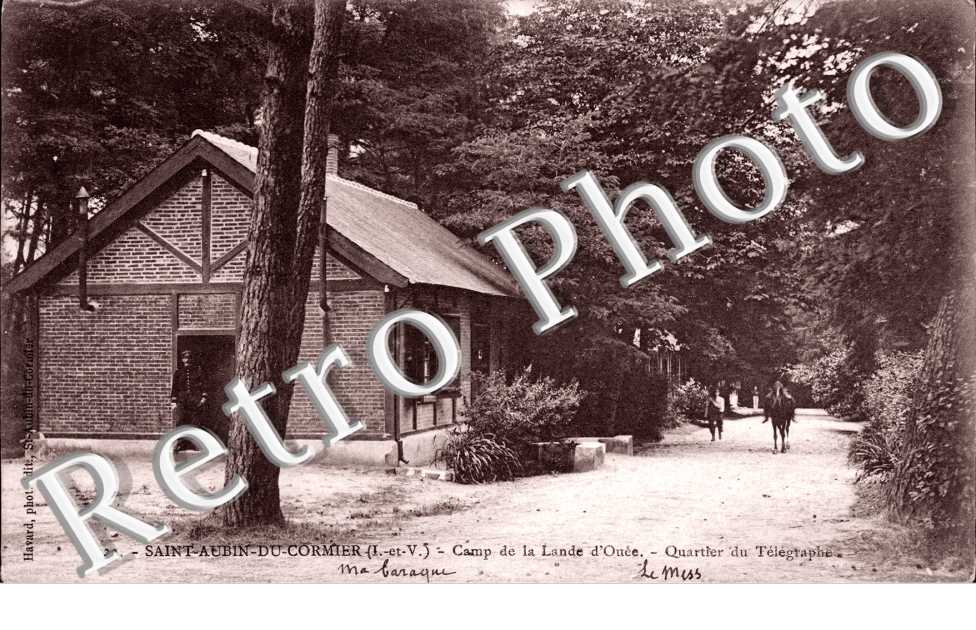 camp de lande d'Ouee, quartier des telegraphes