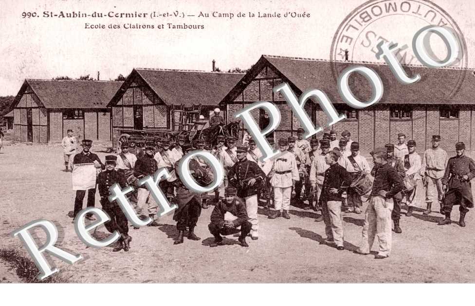 Au camp de la Lande d'Ouee - Ecole des Clairons et Tambours