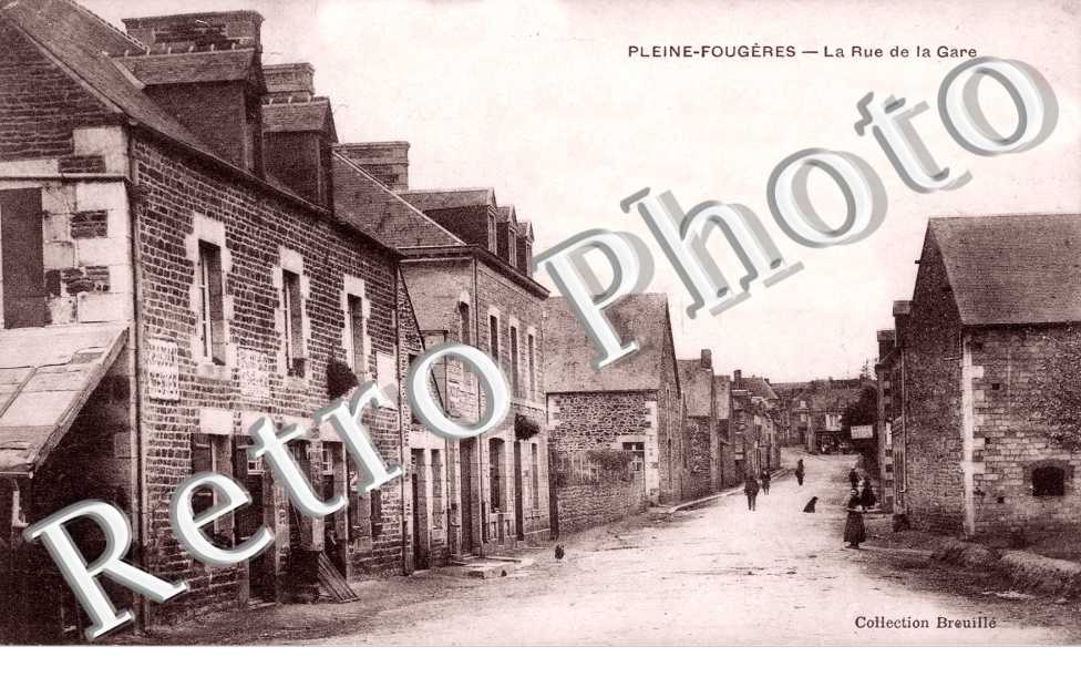 La rue de la gare