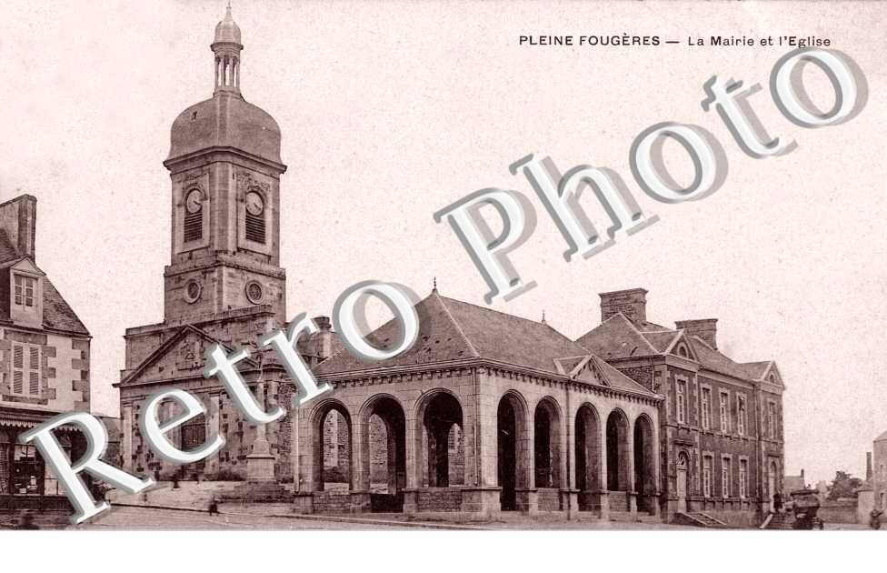 La mairie et l'eglise