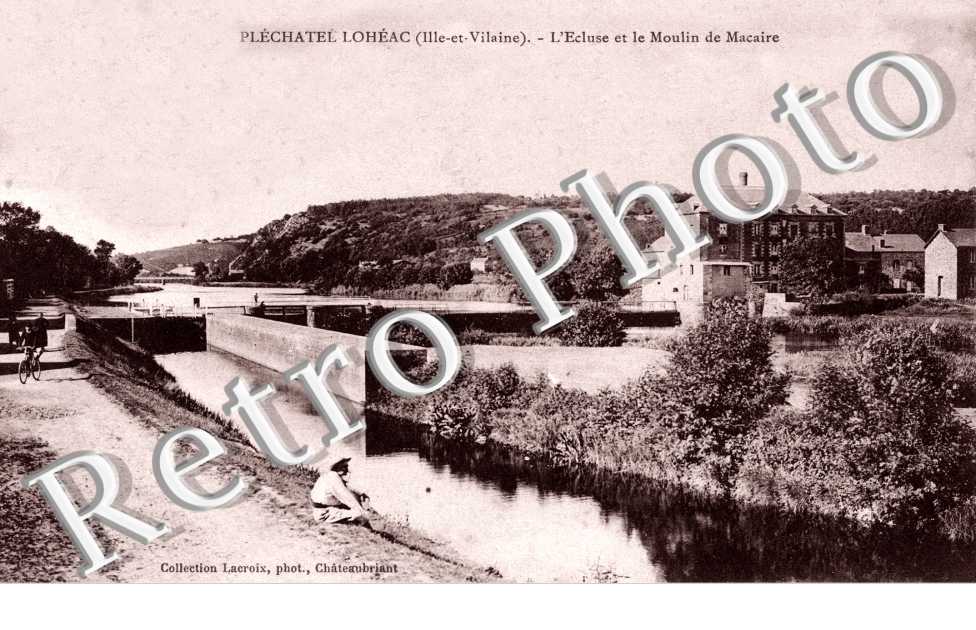 L'ecluse et le moulin de Macaire