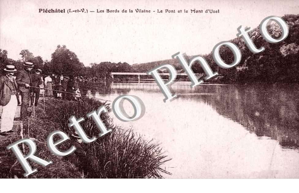 Les Bords de la Vilaine - Le Pont et le Mont d'Uzel