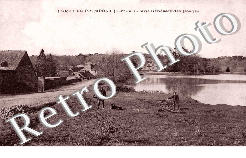 La Foret, Vue generale des Forges